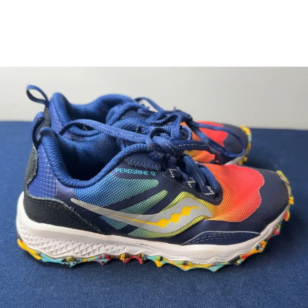 Saucony | Kids Peregrine 12 Shield Trail Running Shoe | Size 11